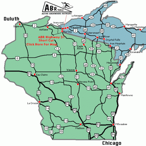 ABR is located just across the border from northern Wisconsin, in Ironman, Michigan, the far western UP.
