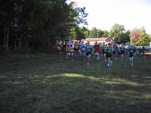 ABR Hosted the Ironwood Invitational Cross Country Running Meet with 9 schools competing on the ABR Ski Trails.